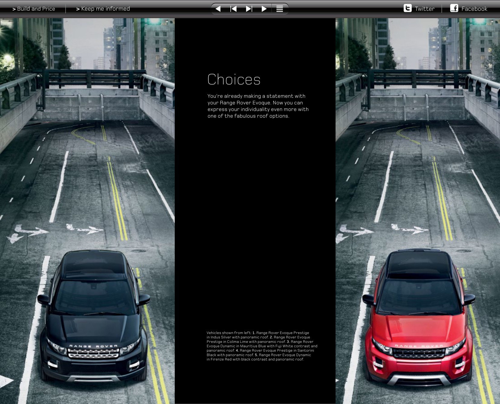2012 Land Rover Evoque Brochure Page 52